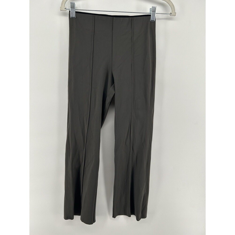 Athleta Dress Pants Womens XXS  Gray Elastic Waist  Stretch High Rise #C1